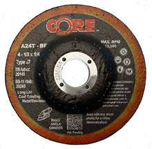 Grinding Wheels - 4-1/2 x 1/4 x 7/8 - A24T